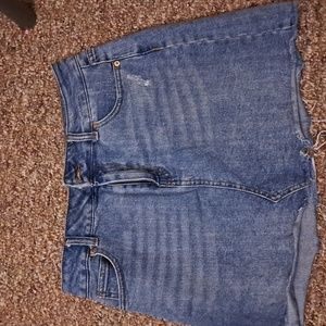 Denim skirt